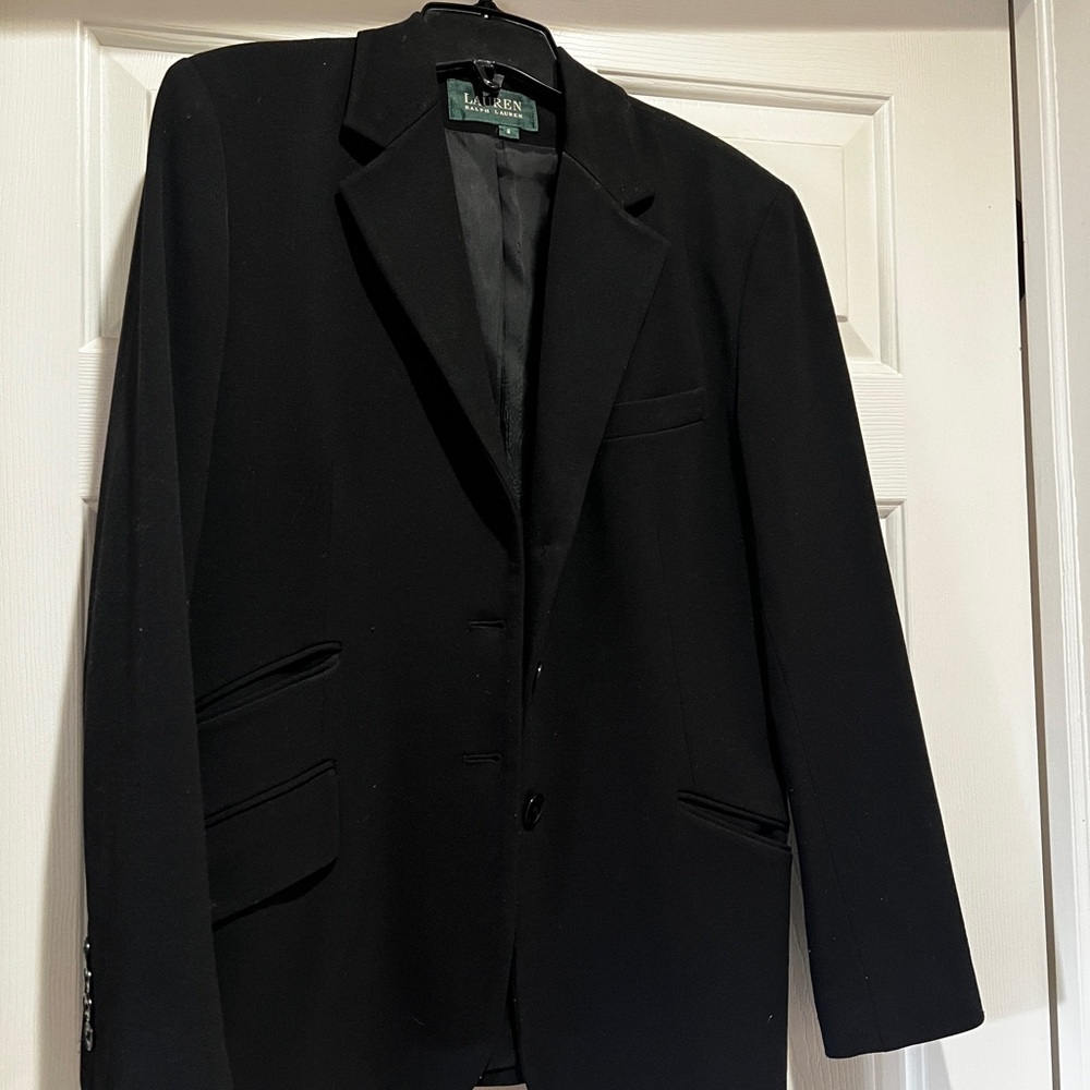 Ralph Lauren Elegant Black Blazer